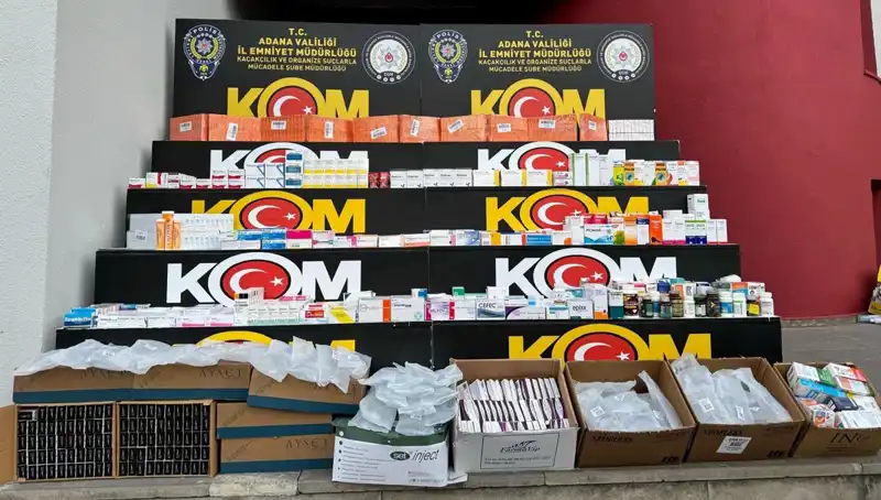 Adana’da Yasa Dışı İlaç Operasyonunda Şok Edici Detaylar Ortaya Çıktı!