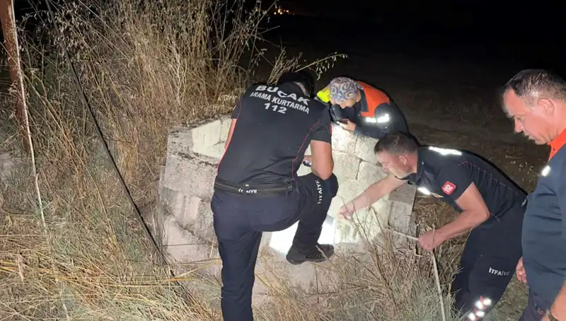 Burdur’da Kuyuya Düşen Kedinin Dramı ve İtfaiyenin Kahramanlığı