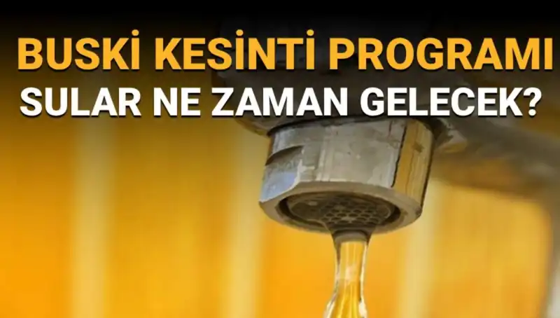 Bursa Nilüfer'de Sular Ne Zaman Gelecek? İşte BUSKİ'den Açıklama!