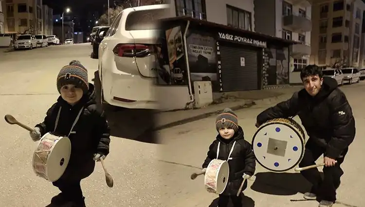 Türkiye’nin En Küçük Ramazan Davulcusu: Minik Yetenekten Büyüleyici Performans!
