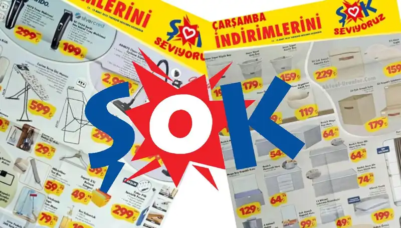 ŞOK Aktüel Kataloğu 12 Mart’ta Dyson Saç Kurutma Makinesi ve Elektrikli Süpürge ile Kapıda!