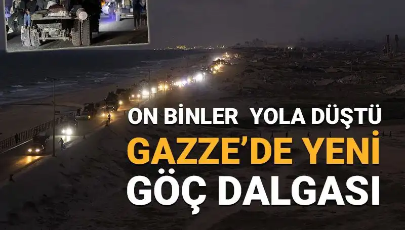 Gazze’de Yeni Göç Dalgası: Savaşın Gölgesinde Yaşam Mücadelesi