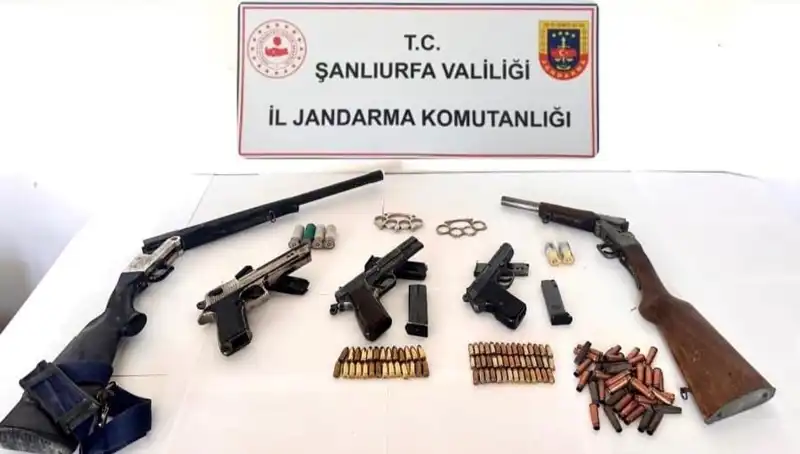 Şanlıurfa'da Ruhsatsız Silah Operasyonunda Şok Tutuklamalar!