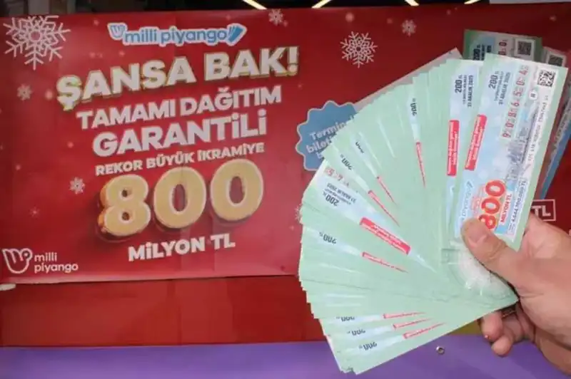 800 Milyon TL Büyük İkramiye İçin Yılbaşı Çekilişi Heyecanı