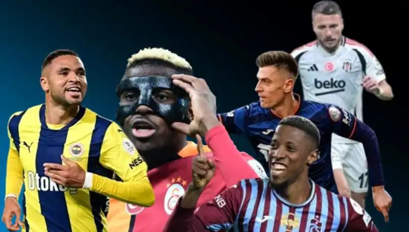 Süper Lig'de Gol Krallığı Yarışı: Osimhen, Banza ve En-Nesyri'nin Son Durumu