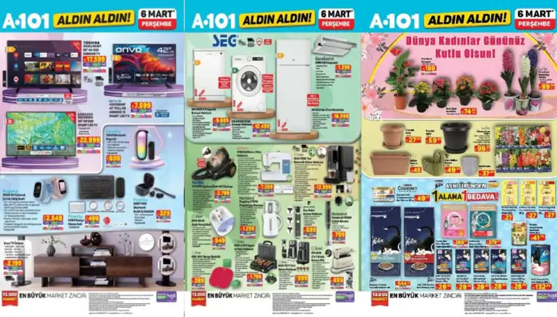 A101'in Mart Ayı Aktüel Ürünleri ile Şıklığı ve Konforu Yakalayın!