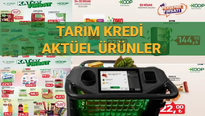Tarım Kredi Marketleri'nde Nisan Ayı İndirimleriyle Tasarruf Fırsatı