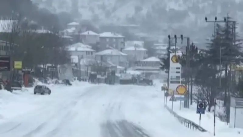 Sertavul Geçidi'nde Hava Koşulları Aşırı, Ulaşım Tamamen Durdu