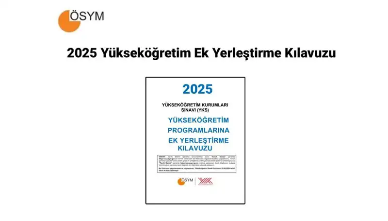 2025 Yükseköğretim Ek Yerleştirme Kılavuzu: Tüm Merak Edilenler