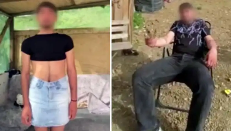 Hırsızları Yakalayıp Kadın Kıyafeti Giydirenler: Sosyal Medyada Tartışma Yarattı