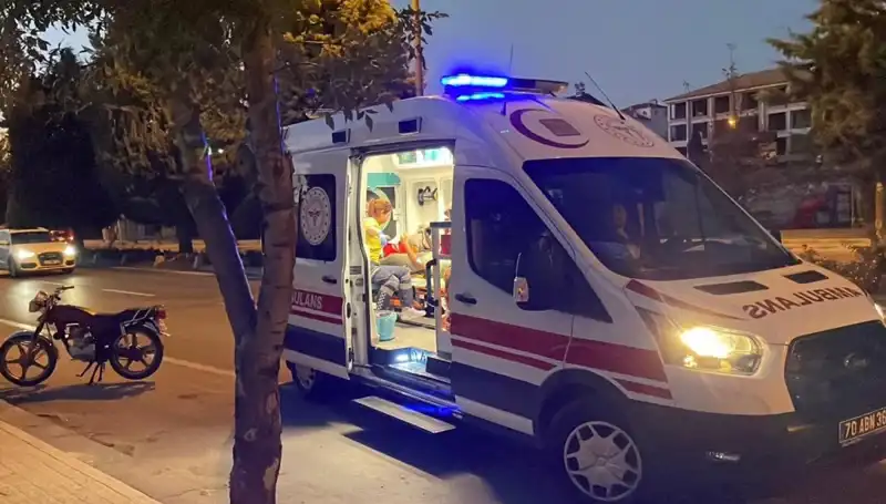 Otomobilin Motosiklete Çarpması: Sürücü Kaçtı, Olay Şok Yarattı