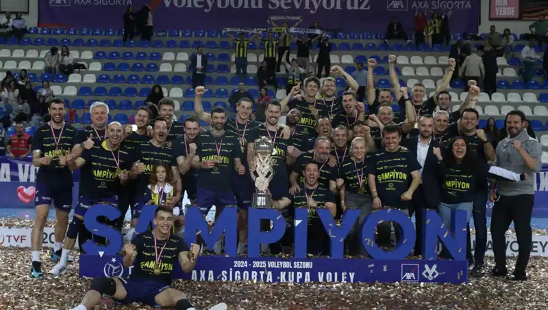 Fenerbahçe, Kupa Voley'de Şampiyonluk İçin Tarih Yazdı!