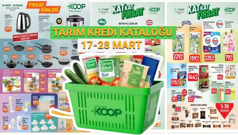 Tarım Kredi Kooperatifleri'nde Büyük İndirim! Kahve Takımı, Tencere ve Daha Fazlası Sizi Bekliyor!